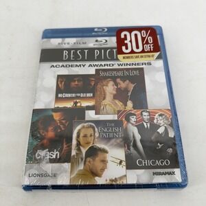 Brand New Sealed Best Picture Academy Award Winners: 5x Film Collection Blu-ray